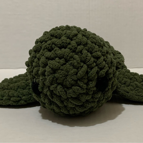 Sea Turtle Playroom Decor Soft Plushie Sea Turtle Handmade Crochet - Picture 6 of 15